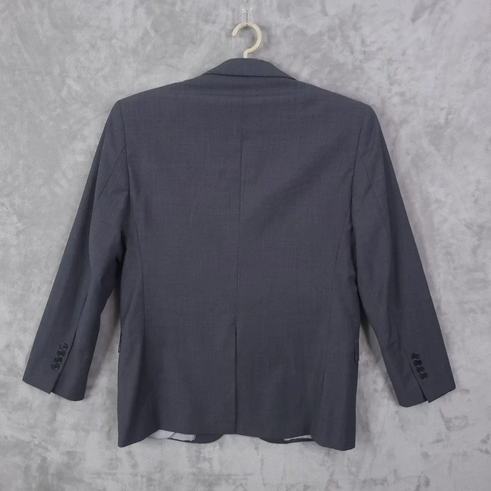 Brooks Brothers Blazer Mens 43R Gray Regent Fit Explorer Wool Blend Suit Jacket